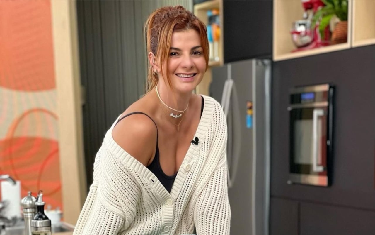 Carolina Cruz, presentadora colombiana.