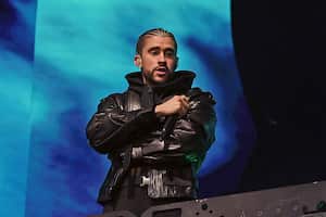 Bad Bunny en Coachella 2023.