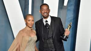 Will Smith y Jada Pinkett Smith asisten a la Fiesta de los Óscar de la Feria de Vanity 2022 organizada por Radhika Jones en el Centro Wallis Annenberg para las Artes Interpretativas el 27 de marzo de 2022 en Beverly Hills, California.