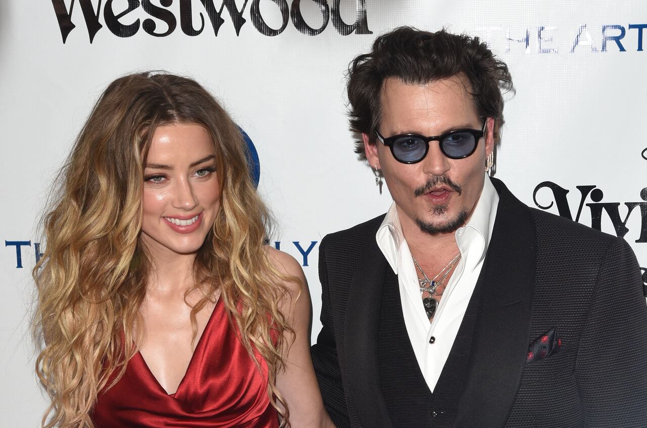 Amber Heard and Johnny Depp
