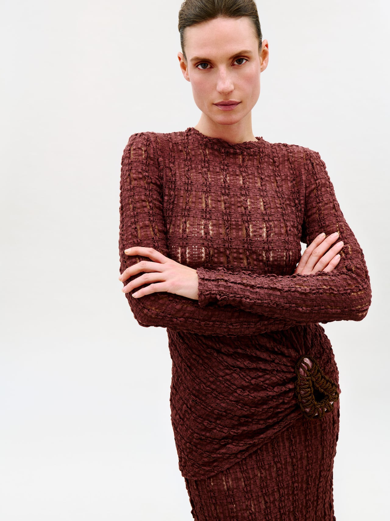 Silvia Tcherassi redefinió el otoño 2026 a través de contrastes y texturas