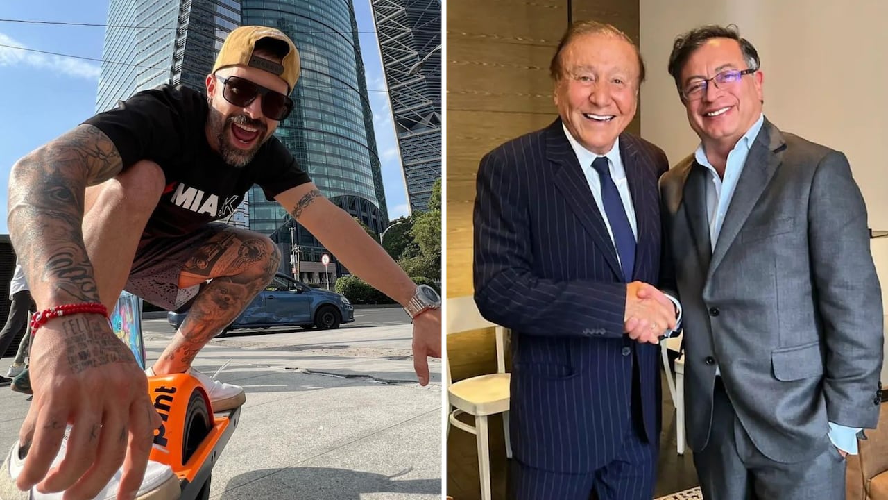 Mike Bahía, Gustavo Petro y Rodolfo Hernández