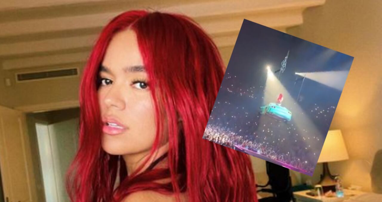 Karol G en conciertos - Foto tomada de Instagram @karolg