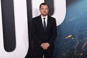 NEW YORK, NEW YORK - DECEMBER 05: Leonardo DiCaprio attends the world premierof Netflix's "Don't Look Up" at Jazz at Lincoln Center on December 05, 2021 in New York City. (Photo by Taylor Hill/FilmMagic)