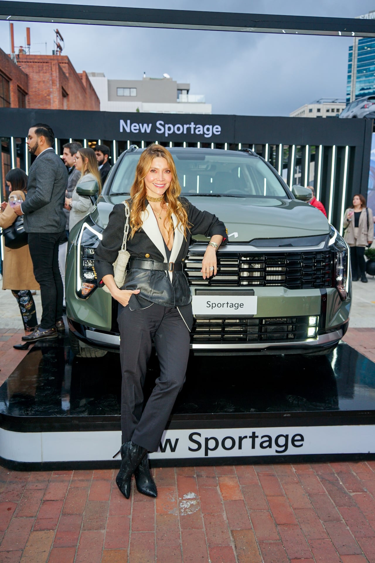Maythe Gonzalez asiste al lanzamiento de The all-new Sportage, de KIA