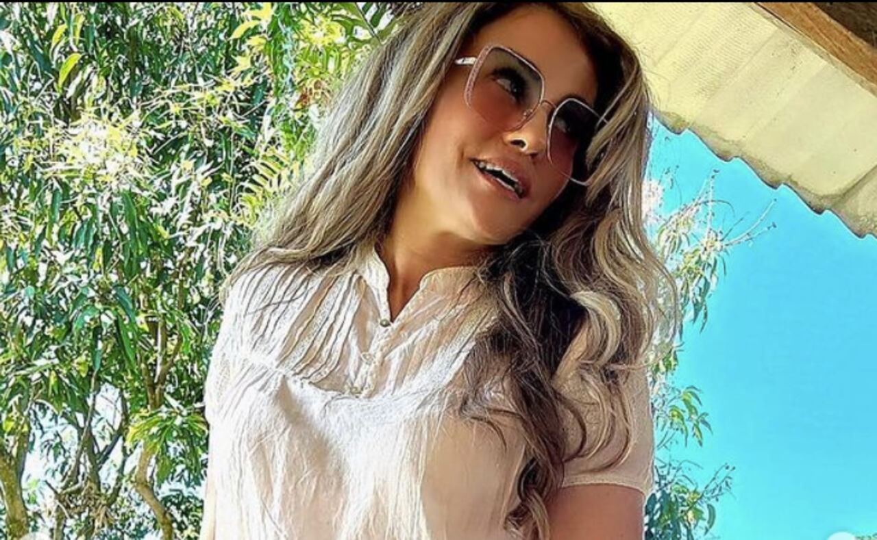 La actriz Aura Cristina Geithner.