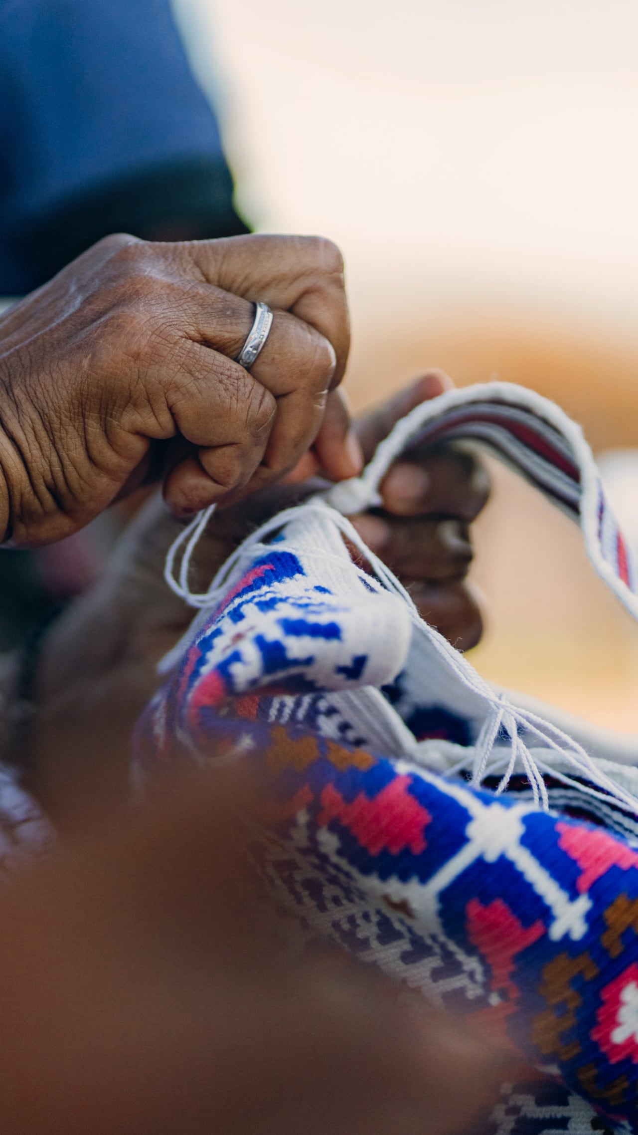 Donde las manos cuentan historia: la visión cultural de Gina Vargas de Roemmers