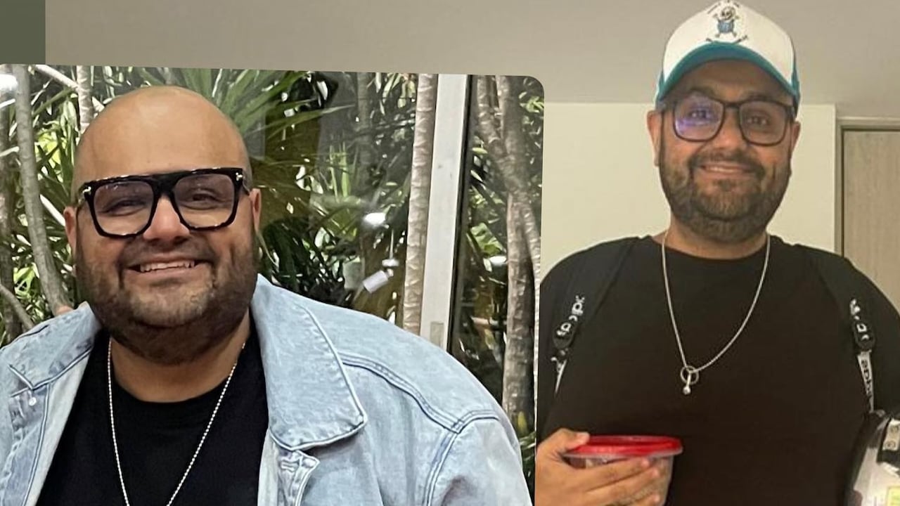 Chicho Arias después de bajar de peso
Instagram @chichoariasr