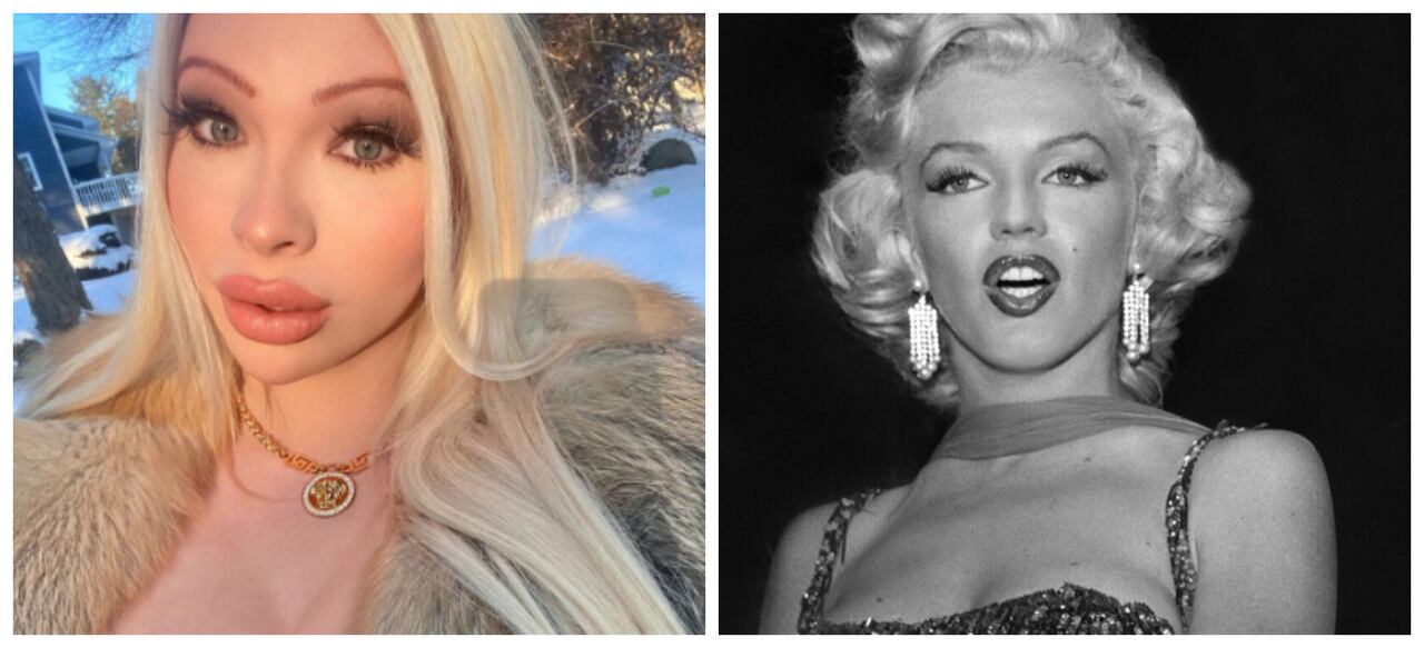 Serena Smith y Marilyn Monroe