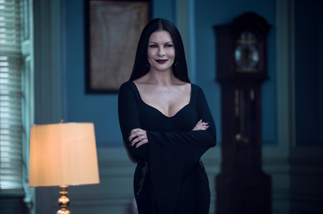Catherine Zeta Jones as Morticia