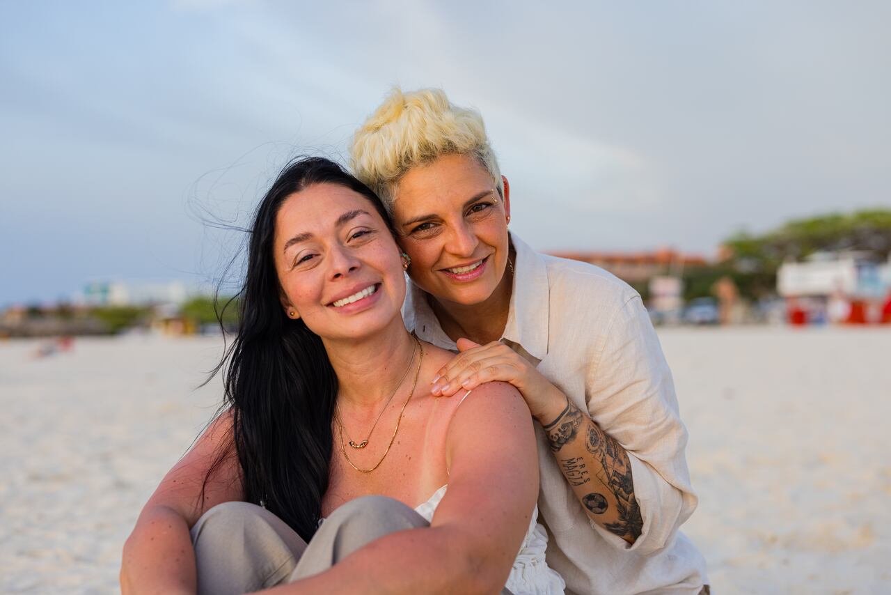 Camila Chaín y Kelly Barrios