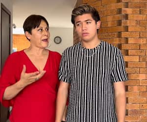 Jim Velásquez le pidió una segunda oportunidad a Alina Lozano.