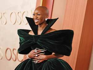 HOLLYWOOD, CALIFORNIA - MARCH 02: Cynthia Erivo attends the 97th Annual Oscars at Dolby Theatre on March 02, 2025 in Hollywood, California. (Photo by Mike Coppola/Getty Images)