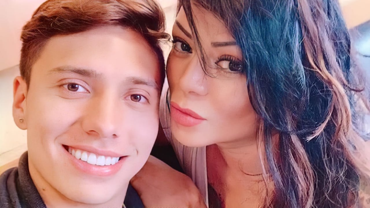 Marbelle junto a su novio, Sebastián Salazar.