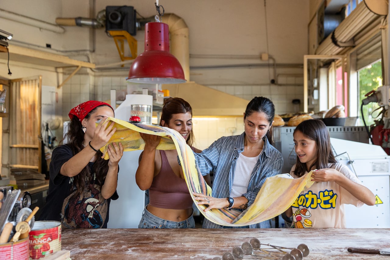 Mena Duarte, propietaria de 'Tita la Vedette', restaurante de pasta vegana artesanal en Buenos Aires