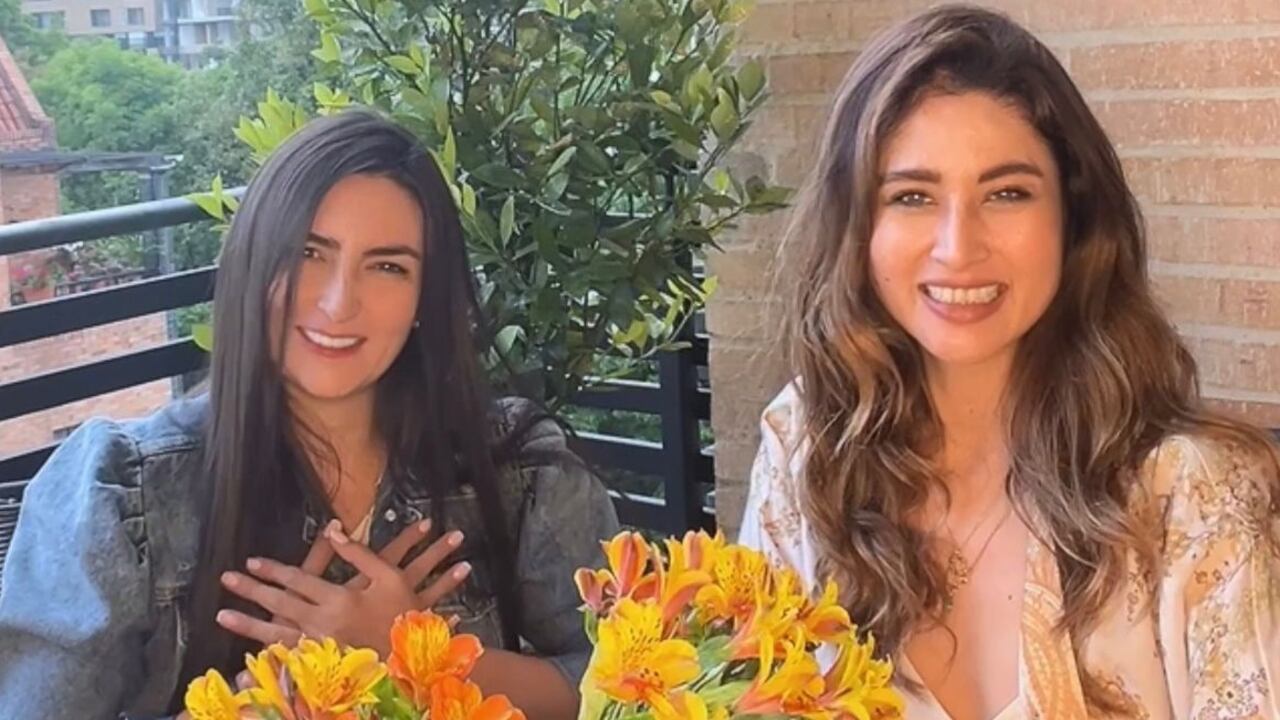 Natalia Galvez y Diana Lemus.