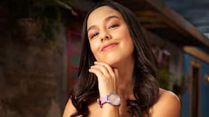 La actriz bogotana tuvo que expandir su vocabulario paisa y explorar su tono de voz para interpretar a Michelle Durango, la esposa de Rigo. Foto: Cortesía RCN.