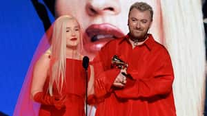 Sam y Kim ganaron el Grammy y lo dedicaron a la comunidad LGBTI+. Foto: Getty Images - Kevin Winter.