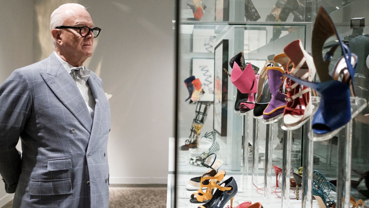 Manolo Blahnik In Madrid
