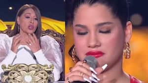 Yo me llamo Rosalía rompe en lágrimas luego de recibir críticas respecto a su peso