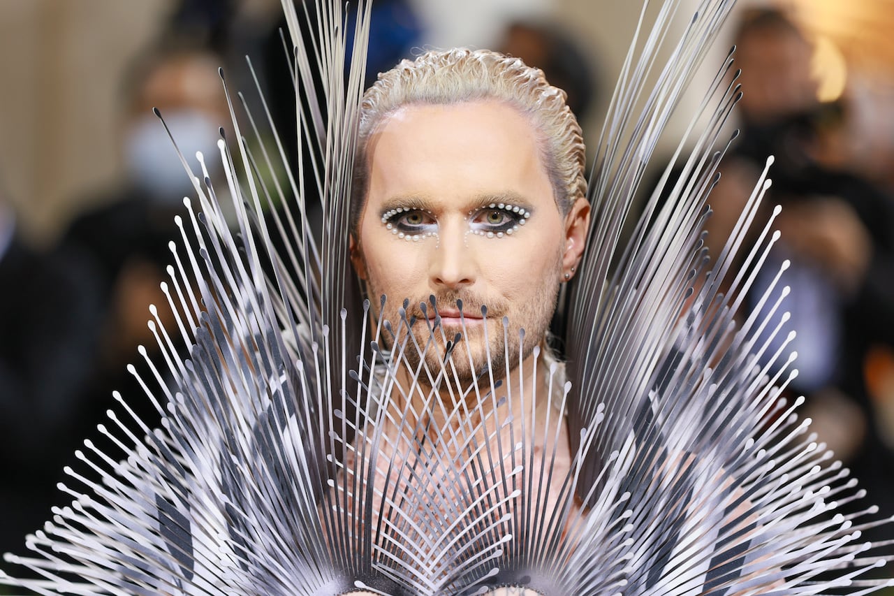 Fredrik Robertsson, fashionista confundido con Jared Leto.