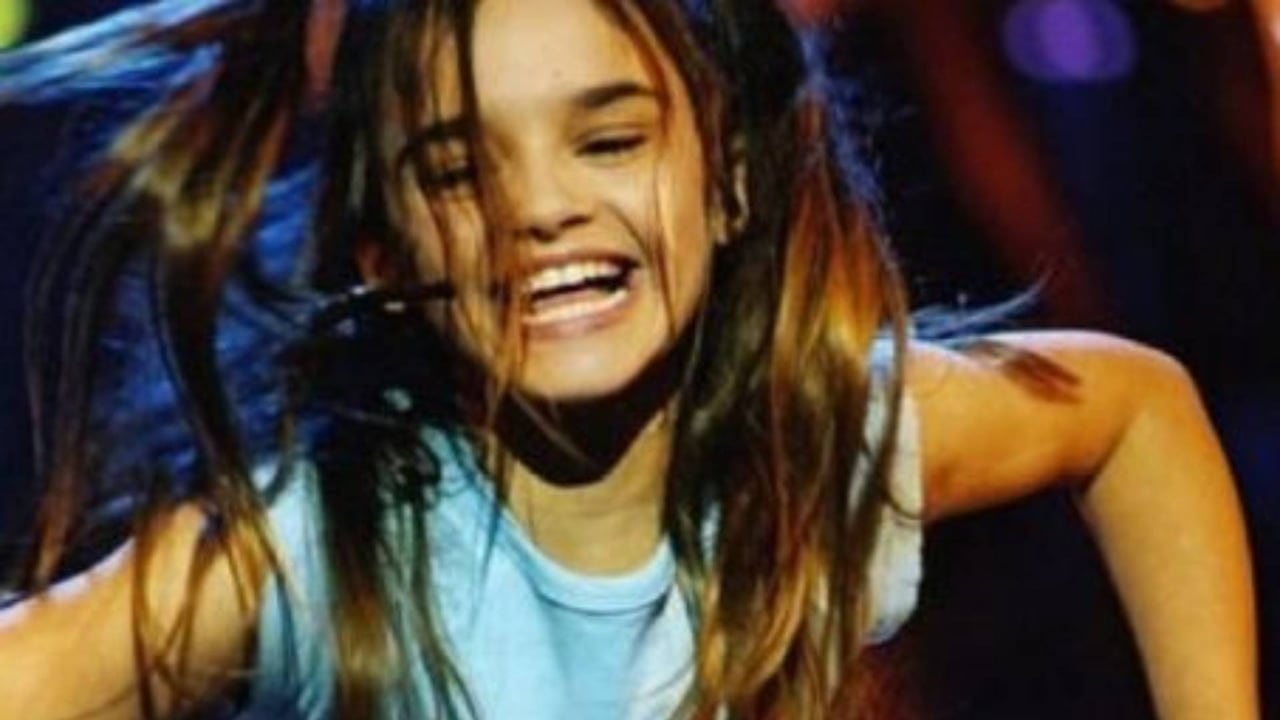 Así lucía Melody cuando lanzó "El Baile del Gorila".