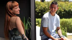 La Joaqui y James Rodríguez