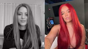 Shakira y Karol G, las colombianas que compiten a Mejor artista latino. Fotos: Instagram @shakira - @karolg.
