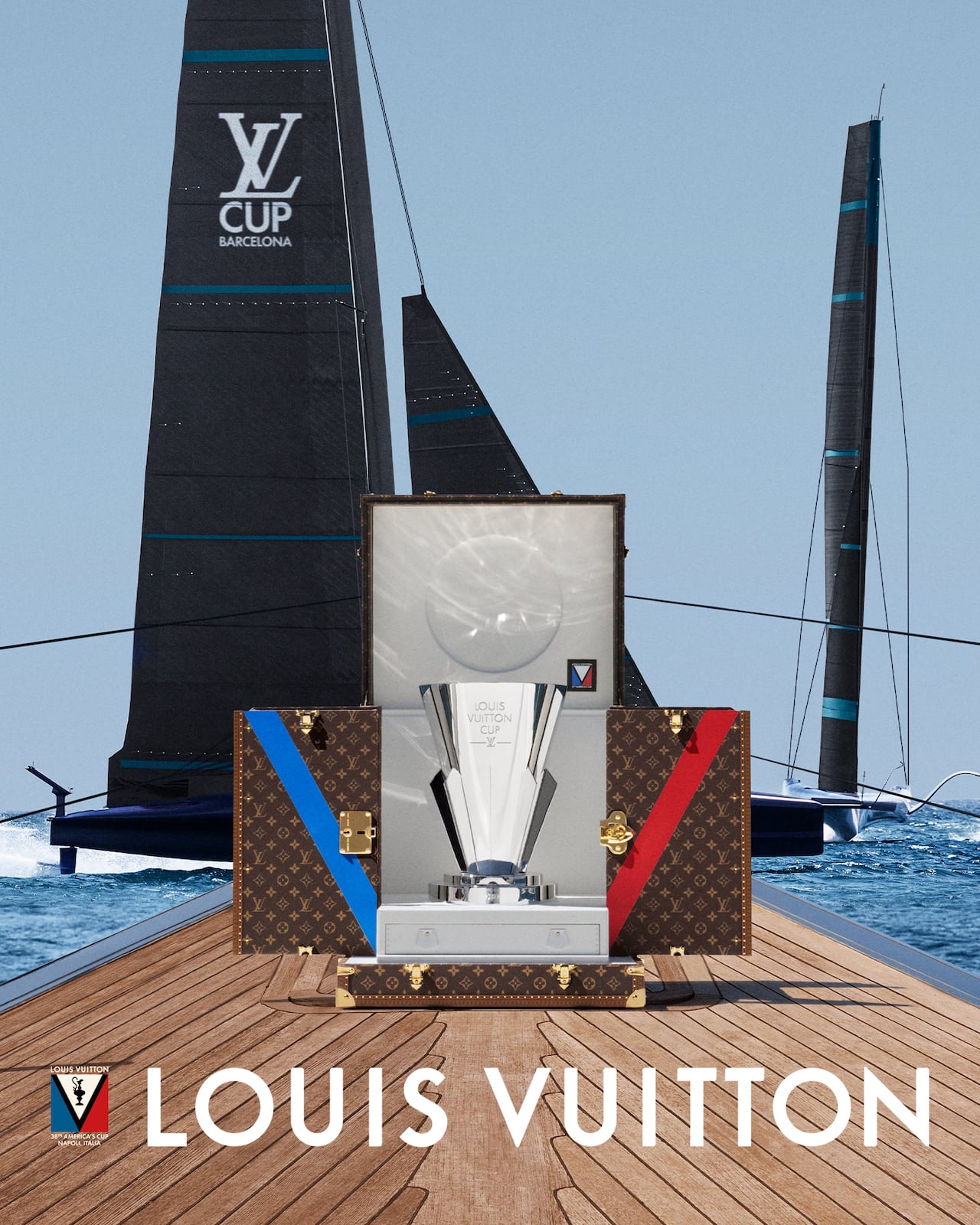 Louis Vuitton renueva su alianza con la America’s Cup rumbo a Nápoles 2027