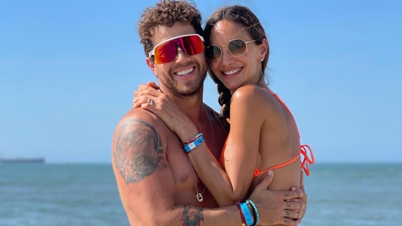 Valerie Domínguez y el 'patadón' que le dio a su esposo Juan David Echeverri