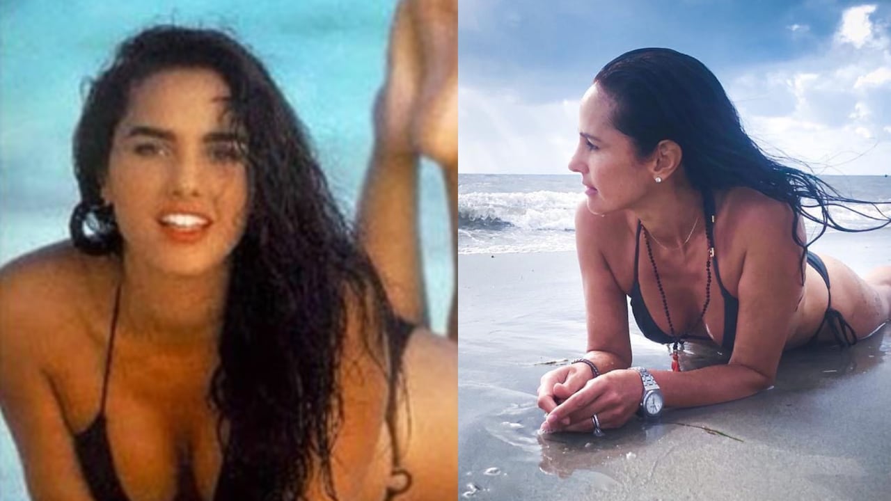 Paola Turbay compartió con sus seguidores fotos en vestido de baño. Muchos dicen que no le han pasado los años.