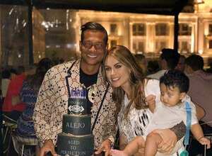 Sara Uribe y Fredy Guarin