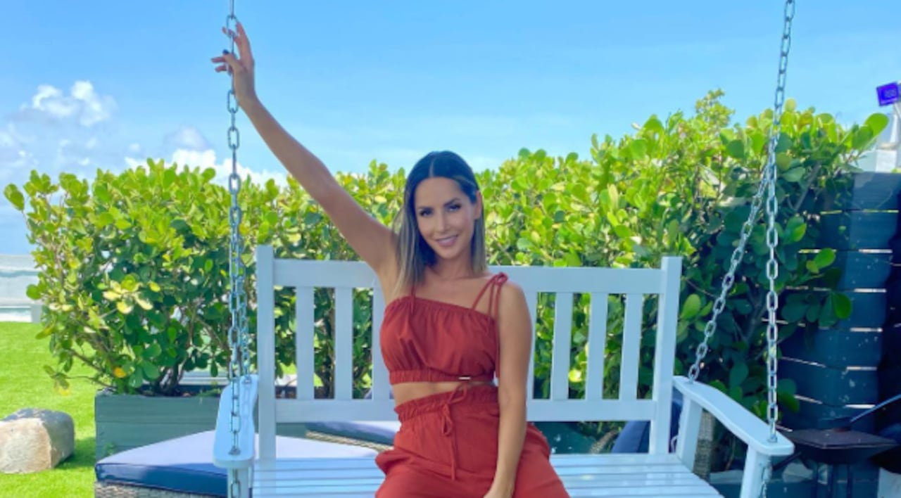 Carmen Villalobos se reencontró con un viejo conocido a bailar champeta.