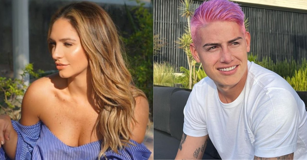 Kimberly Reyes y James Rodríguez, en rumores de romance