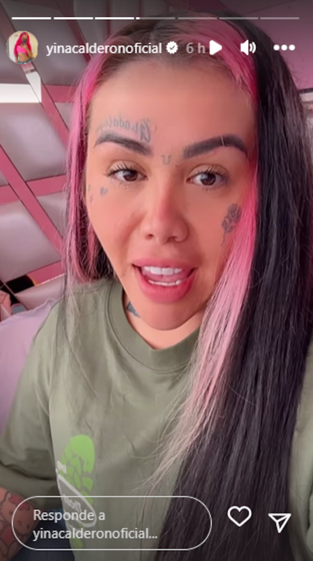 Foto: Instagram @yinacalderonoficial.