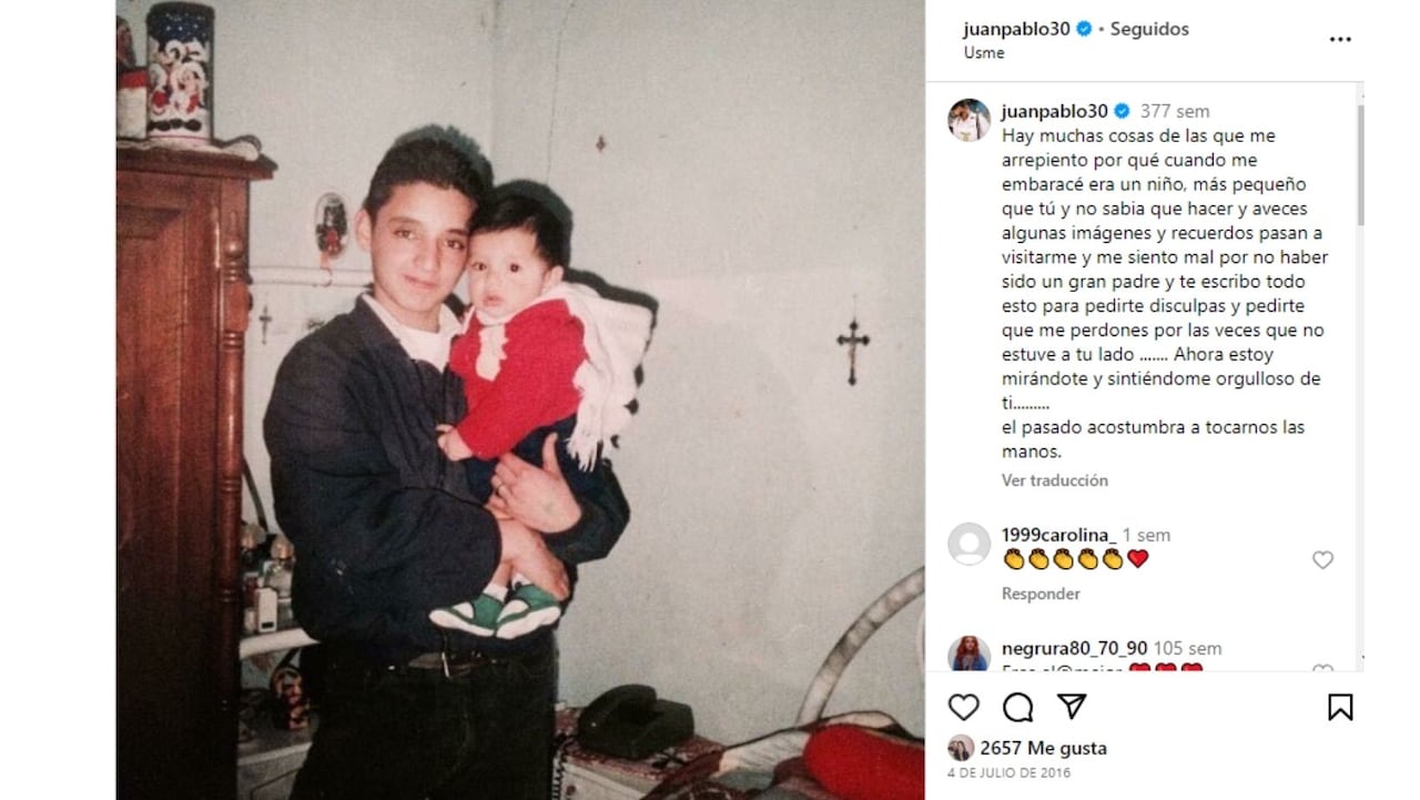 Juan Pablo Barragán, de 'MasterChef', se sinceró sobre su experiencia de haber sido padre a los 13 años