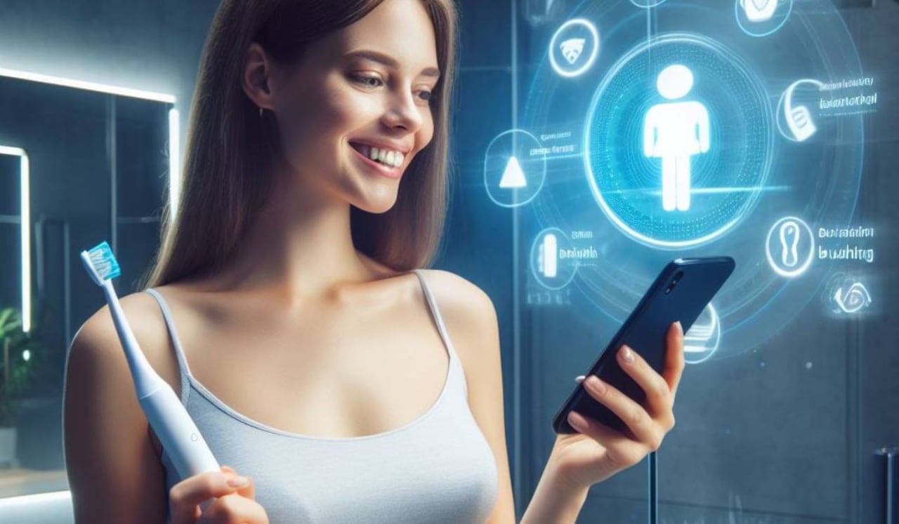 Los cepillos de dientes inteligentes cuentan con una tecnología de microvibraciones.