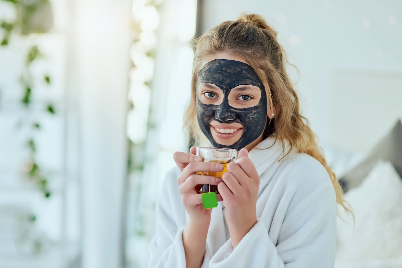 mascarilla de té verde