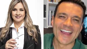 Vicky Dávila le dio la bienvenida al periodista Juan Diego Alvira.