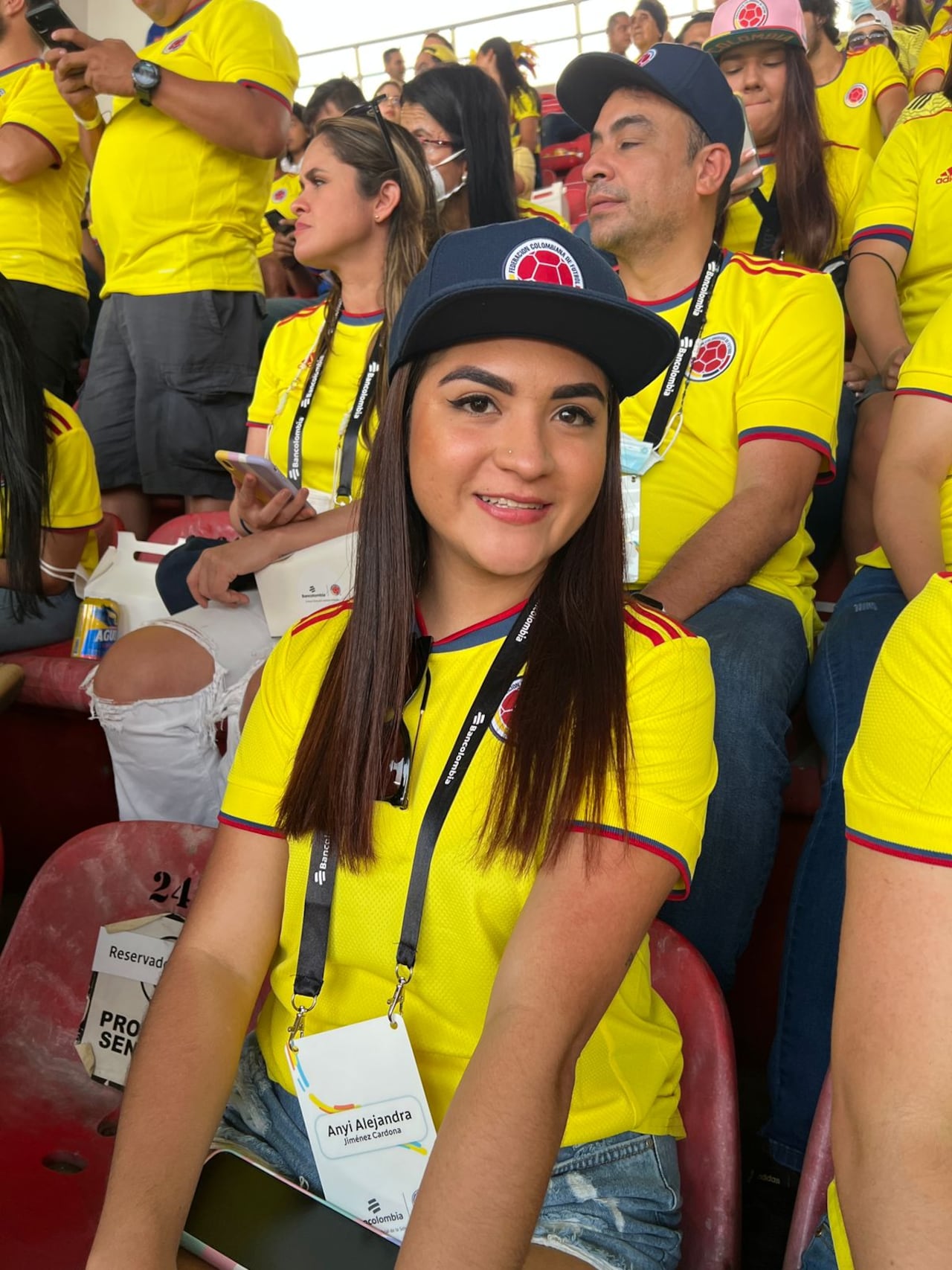 Hincha de la Selección Colombia