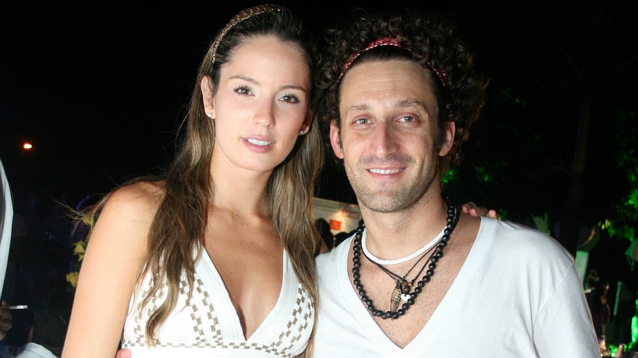 Claudia Bahamón y su esposo, el director Simón Brand