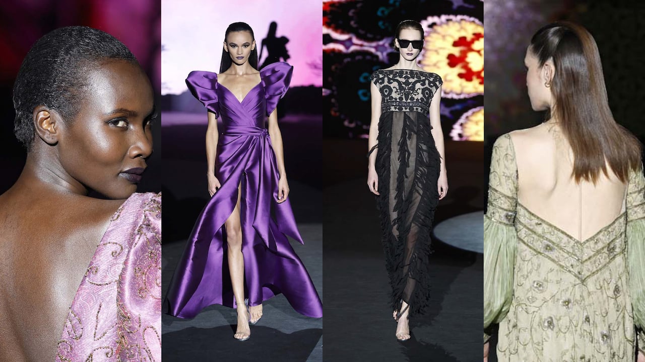 Desfile otoño-invierno 23-24 Hannibal Laguna Mercedes-Benz Fashion Week Madrid