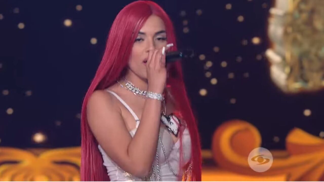 "Me toca decirles cómo es la cosa", duro regaño de Amparo a imitadora de Karol G en 'Yo me llamo'