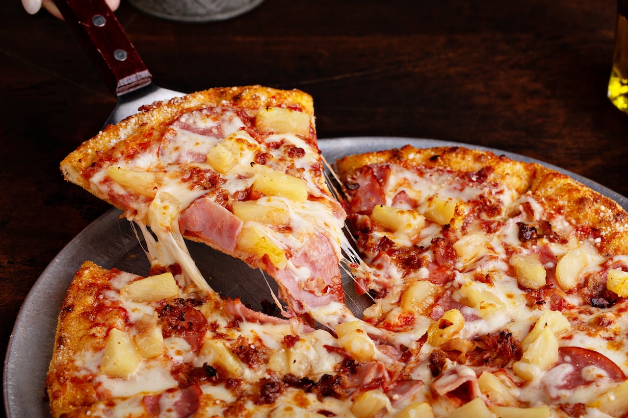 Pizza hawaiana