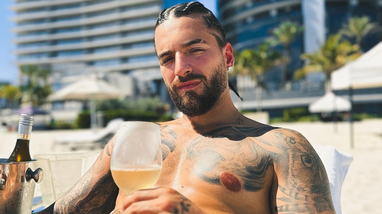 Maluma revela en redes cómo se veía antes de ser famoso