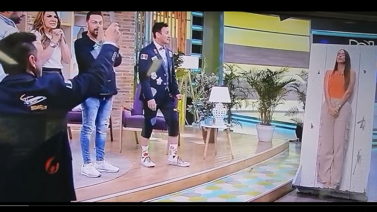 Truco con cuchillo no salió bien en 'Buen día Colombia': hubo hasta gritos