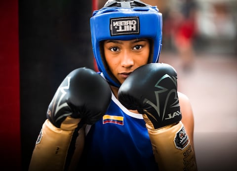 Valeria Arboleda, la boxeadora que no solo pelea por medallas ni pierde la cabeza en el ring