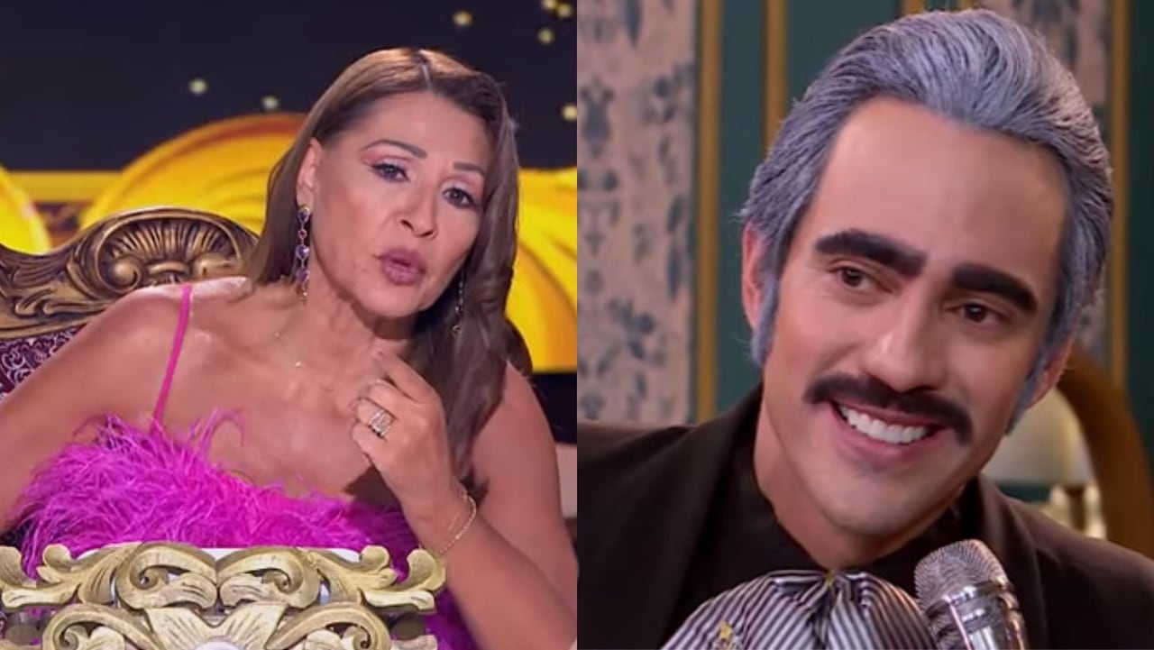 "No hable por mí": Amparo Grisales 'frenó en seco' a imitador de Vicente Fernández en 'Yo me llamo'