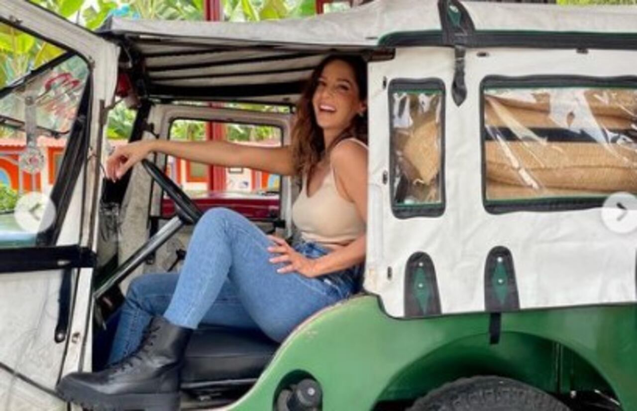 Carmen Villalobos en ele je cafetero