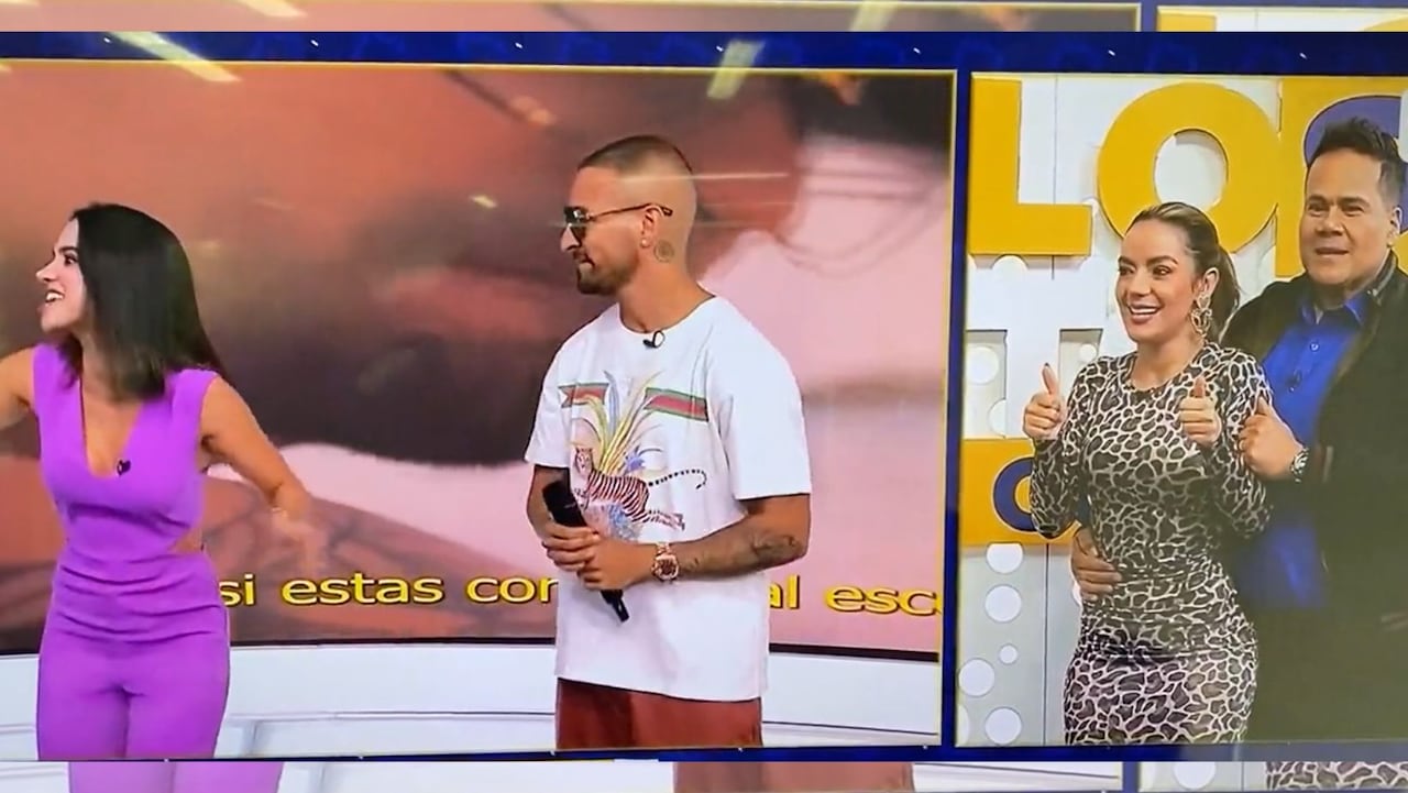 Cantante se le declaró a presentadora de 'Lo sé todo' en directo, su reacción se robó el show